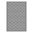 thumbnail image 1 of Lippert Components Patio Mat 2021028006 9 Foot Length x 6 Foot Width; Gray; Polypropylene; Reversible Fabric; UV/Mold/Mildew Resistant; Without Grommets/Stakes, 1 of 2