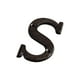 thumbnail image 5 of Cateissary Letras de Metal impecables negras, letrero para casa, placa para puerta fácil de instalar, letras de Metal, números de casa Type5 NO5, 5 of 6