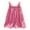 Hot Pink, variant on TAIAOJING Toddler Girls Sleeveless Holiday Princess Dress A-Line Solid Color O-Neck Dance Party Dresses Boho Beach Casual Birthday Sundress Classic 18-24M