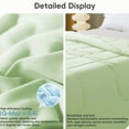 thumbnail image 4 of The Air Conditioner Is Cool In Summer And Has A Green Blanket - Blanket A Cold Blanket With Air-Conditioned Quilt And Cool Quilt In Summer - Cotton Polyester Blanket, 4 of 8