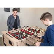 Hathaway Madison 6-in-1 Multi Game Table with Foosball, Table Tennis, 54-in