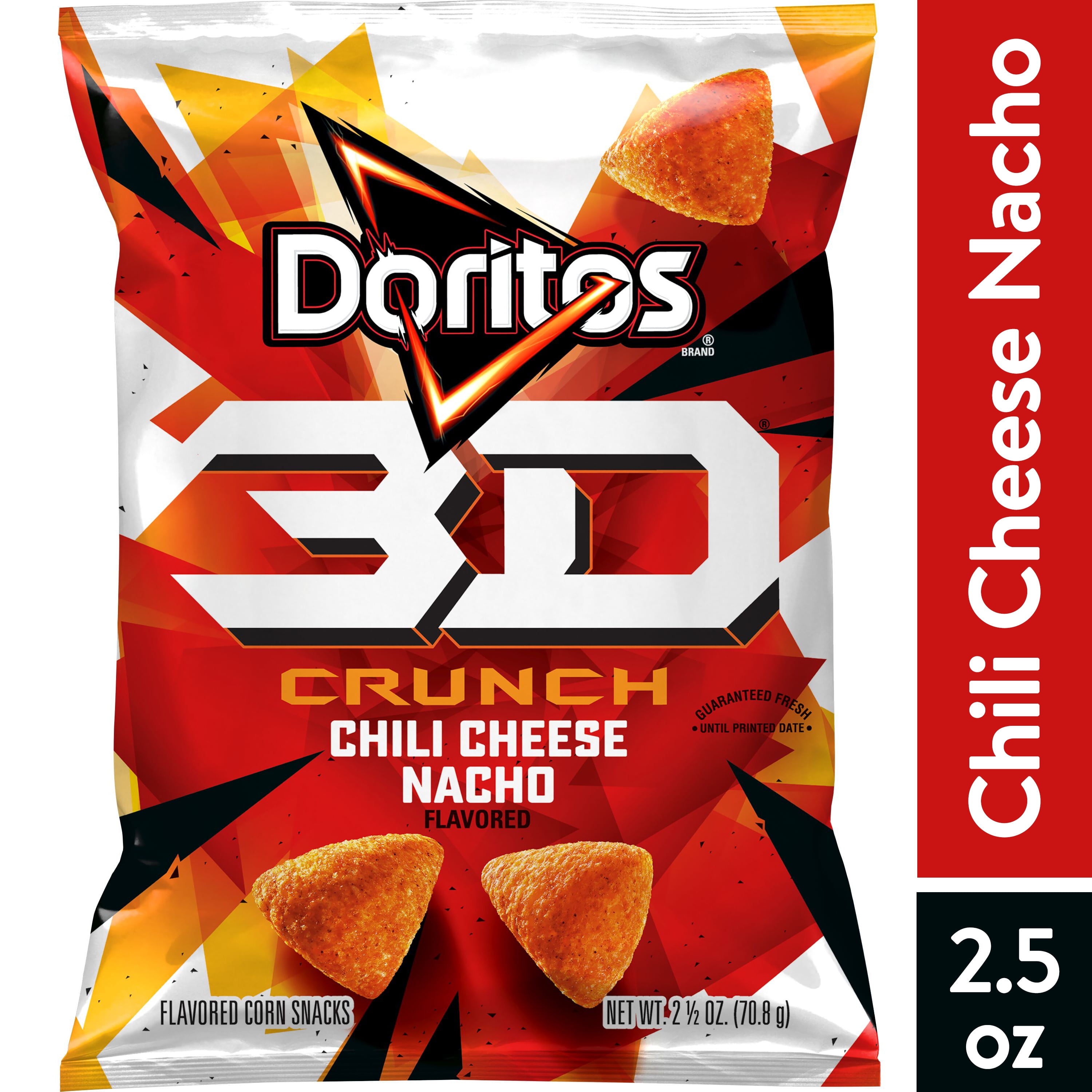 Doritos 3D Crunch Nacho Cheese, 2.5 oz