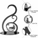 thumbnail image 3 of Soporte para plantas de pared BRILLAR Hierro forjado Negro 1 pieza, 3 of 5