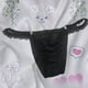 thumbnail image 5 of Tanga sexy sin costuras estampada para mujer - Ropa interior de cintura baja con doble tirante que realza las caderas - Algodón puro, 5 of 5