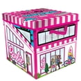 thumbnail image 2 of Caja de juguetes y tapete Barbie ZipBin 40 Doll Dream House, 2 of 9