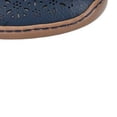 thumbnail image 3 of Boulevard Womens Perforated Leather Sandals, 3 of 4