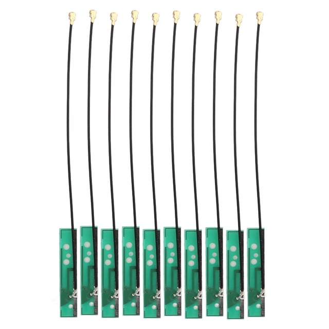 Antena Wi-Fi incorporada, 10 piezas Antena Wi-Fi incorporada IPEX Antena interna de banda dual Durabilidad mejorada