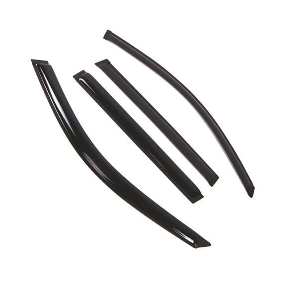 TuningPros Outside Mount Window Visor Deflector Smoke Tinted 4 Pcs Set For 2003-2009 Lexus GX470