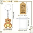 thumbnail image 6 of 40PCS Baby Shower Souvenirs Gift Bear Keychain Organza Bag Thank You  Tag for Guests Girl Boy Birthday Party Supply, 6 of 6