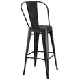 thumbnail image 3 of Ergode Promenade Metal Bar Side Stool - Black, 3 of 5