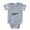 Heather Grey, variant on CafePress - FIN Salamanders2 - Cute Infant Baby Football Bodysuit