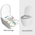 thumbnail image 3 of Dinosaur Disposable Toilet Seat Covers 60 Pack,Large Waterproof Potty Covers for Kids,Travel-Friendly Individual Packs, 3 of 6