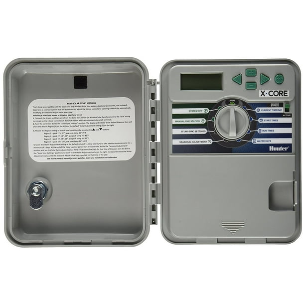 Hunter Sprinkler XC400 XCore 4Station Outdoor XC400 Controller Timer