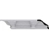 5 1/4"H x 6 1/4"P x 8 1/4"F x 94 1/2"L Monique Crown Moulding