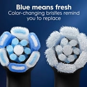 Oral‑B Toothbrush Heads, iO Ultimate Clean Electric Toothbrush Replacement Heads, Black, 2 Count