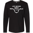 thumbnail image 3 of Inktastic Life Behind Bars BMX Long Sleeve T-Shirt, 3 of 5