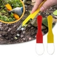 thumbnail image 3 of Escardador de jardín, herramienta de escarificación, pala de deshierbe Manual, herramienta de corte, pulsera de jardín, escardador amarillo, 3 of 8