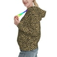 thumbnail image 2 of Daiia Leopard2 Pattern Women's Fashion Hoodies & Sweatshirts with Kangaroo Pocket Hooded Sweatshirt with Eye-catching Drawstrings-XX-Large, 2 of 7
