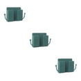 thumbnail image 1 of relayinert Wall Mounted Phone Charging Holder Remote Control Organizer Plastic Multifunctional Earphone Office Storage Box Green 3Set, 1 of 6