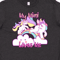 thumbnail image 4 of Inktastic My Mimi Loves Me Unicorn Youth T-Shirt, 4 of 5