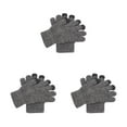 thumbnail image 3 of QualitChoice Phone Touch Screen Gloves Cycling Hiking Camping Hands Warm Keeping Accessory medium grey 3Set, 3 of 6