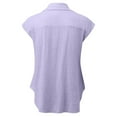 thumbnail image 6 of Girls Shirts, Boys Plus Size Turn Down Collar Short-sleeved Shirts Kids Loose Tunic Aged 3-14, 6 of 7