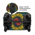 thumbnail image 3 of Bingfone Sunflowers Luggage Cover Washable Suitcase Cover Protector Anti-scratch Suitcase cover Fits 18-32 Inch Luggage, 3 of 8