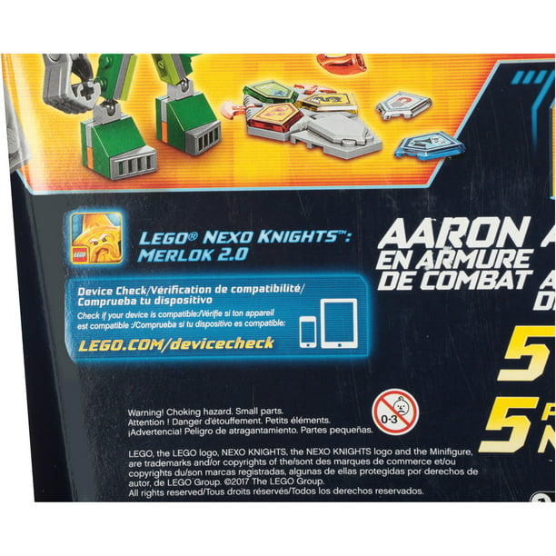 Nexo Knights™ Battle Suit Aaron Building Toy pc - Walmart.com