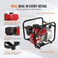 thumbnail image 5 of VEVOR Gasoline Engine Water Pump Gas Powered Water Transfer Pump 3" 7HP 4-Stroke, 5 of 11