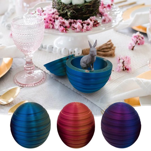 Xihbxyly Kit Imprimible de Huevos de Pascua, Actividad para Aliviar El Estrés, Decoración Festiva, Diversión Familiar, Materiales Sostenibles, Impresión para El Hogar, Regalos Navideños, Manualidades