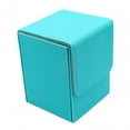 thumbnail image 3 of lionlar Card Deck Case Display PU Leather Game Card 100+ Cards Protective Gathering Card Blue, 3 of 9