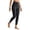 Black, variant on Women's Sweatpants High Compression Built-in Resistance Powerband Workout Leggings Yoga Pants for Women Gray XL