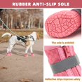 thumbnail image 5 of 4PCS / Set Zapatos para perros para botas para perros pequeños, botines impermeables para perros Protector de patas para caminar al aire libre, zapatos para cachorros con tiras reflectantes resis, 5 of 5