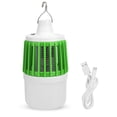 thumbnail image 1 of Luz antimosquitos multifunción para exteriores, no tóxica, con carga USB, portátil, resistente al agua, para pescar y acampar (verde), 1 of 5