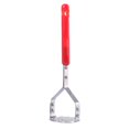 thumbnail image 1 of Machacador de papas Farfi, manual, antideslizante, de acero inoxidable, ahorrador de mano de obra, integrado, para cocina (rojo), 1 of 8