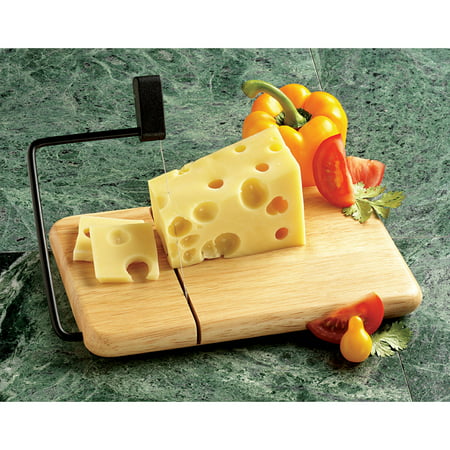Prodyne Thick Beechwood Cheese Slicer (Best Cheese Slicer For Hard Cheese)