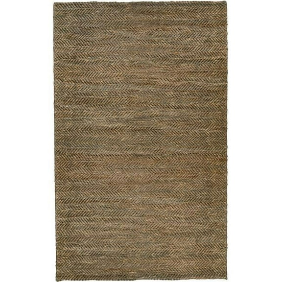 HomeRoots 511436 8 x 11 ft. Brown & Gray Hand Woven Rectangle Area Rug