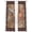Brown, variant on Brown Retro Horse Sheer Curtains 84 Inch Length 2 Panels Set, Vintage Western Stars Country Voile Window Treatment Rod Pocket Curtains Sheers Drapes for Bedroom/Living Room/Kitchen 52"x84"x2