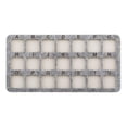 thumbnail image 4 of Tapete para cuentas con bandeja para cuentas de rejilla de 21 rejillas, superficie suave y rectangular, almohadilla para cuentas Gris, 4 of 9