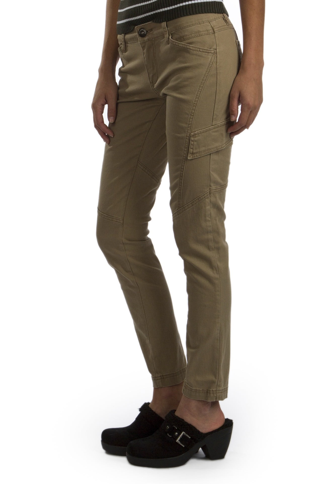 SUPPLIES by UNIONBAY Women's Skinny Stretch Cargo Pants (Khaki, 14 ...