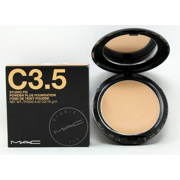 Mac 256084 0.52 oz Studio Fix Powder Plus Foundation - C3.5