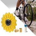 thumbnail image 4 of 11T / 12T / 13T / 14T / 15T / 16T / 17T Polea de Desviador Trasero, Bicicleta Bicicleta Co de Cerámica Jockey Rueda de Aleación de Aluminio Rodi 15t oro Soledad Rueda de jinete, 4 of 10