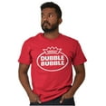 thumbnail image 5 of Distressed Dubble Bubble Retro Double Men's Graphic T Shirt Tees Brisco Brands X, 5 of 6