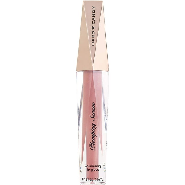 Hard Candy Plumping Serum Lip Gloss, 1401 Pink Cadillac