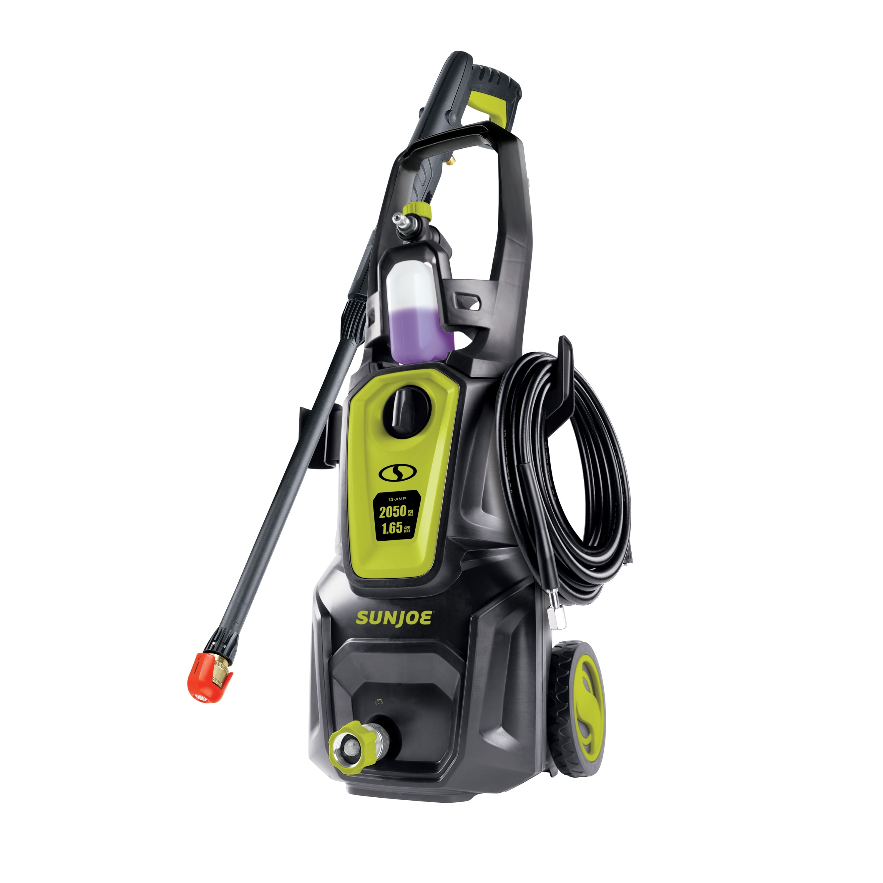 Sun Joe SPX2680-MAX Electric Pressure Washer, 13-Amp, 2050 PSI MAX, 1.2 GPM MAX