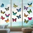 thumbnail image 2 of Large Beautiful Colourful Butterflies Cling Window Stickers Help Bird-st Packaging Boxes for Products Cute Stickers Book Sticker Pack for Adults Sticker It up Softball Stickers for Water Bottle, 2 of 4