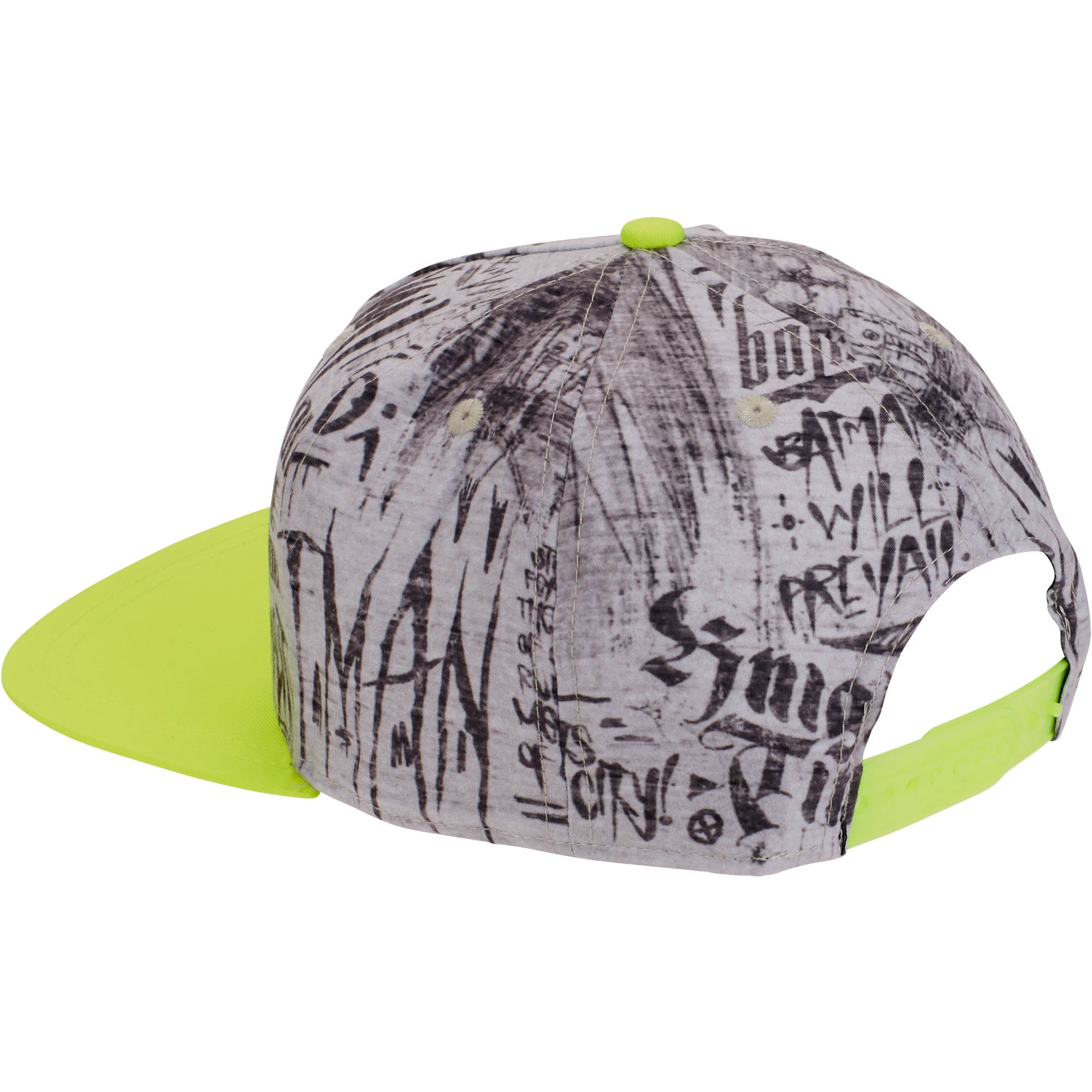 batman flat bill hat