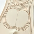 thumbnail image 6 of Hipattires Panties for Women Nylon Boy Shorts Pull-On Stretch Waist-lifting Soft Plus Size Comfort Womens Underwear Beige, 6 of 9