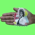 thumbnail image 2 of Tina Turner 80s Portrait Patch Queen of Rock 'N' Roll Sublimated Embroidery Iron On, 2 of 2