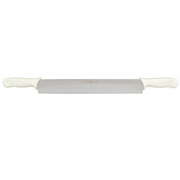 Dexter Russell S118-14DH SANI-SAFE® 14" Cheese Knife w/ Polypropylene White Handle, Carbon Steel